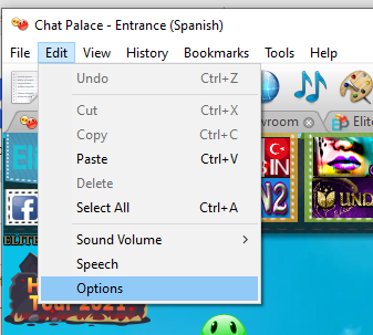 Edit Options Menu